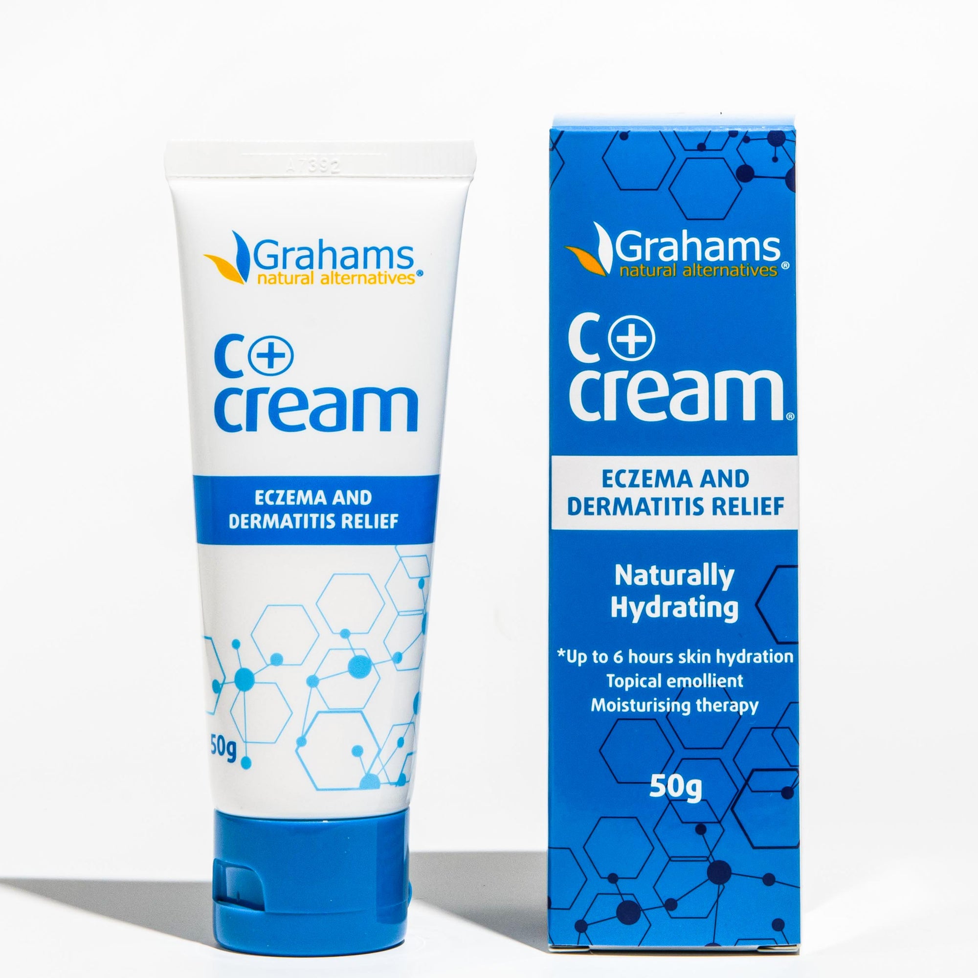 C+ Eczema & Dermatitis Cream | Natural Eczema Cream | Grahams Natural ...